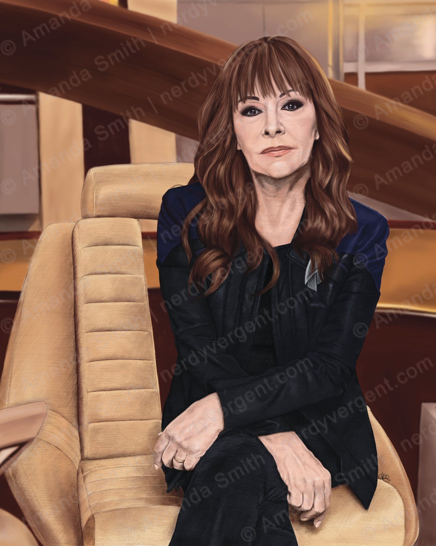 Counselor Troi Print