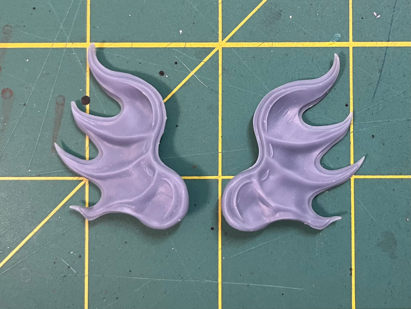 "Dragon Wings Smooth" Helmet Attachment