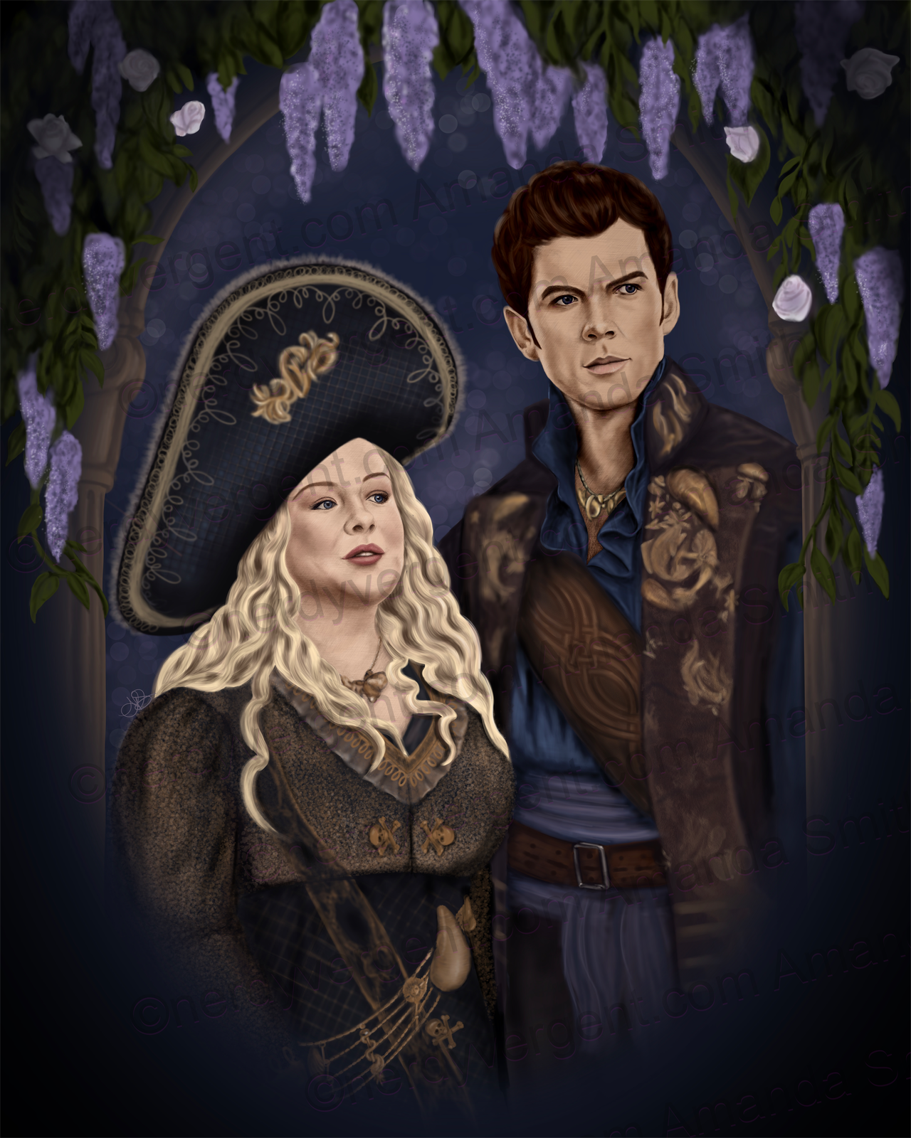 “Pirate Polin Masquerade” Print