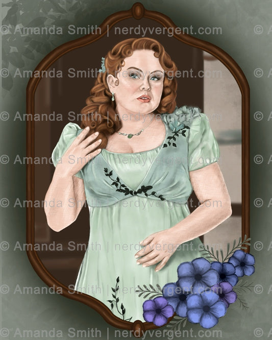 “The Looking Glass Does Not Lie” Print