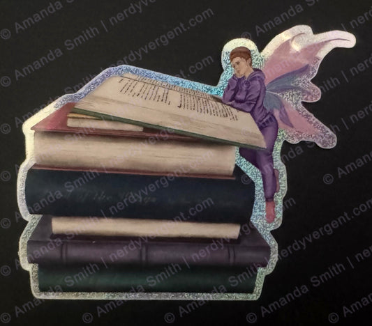 Book Fairy Sticker