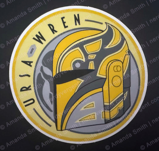 Ursa Helmet Sticker