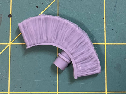 "Helmet Brush" Helmet Attachment