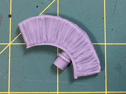 "Helmet Brush" Helmet Attachment