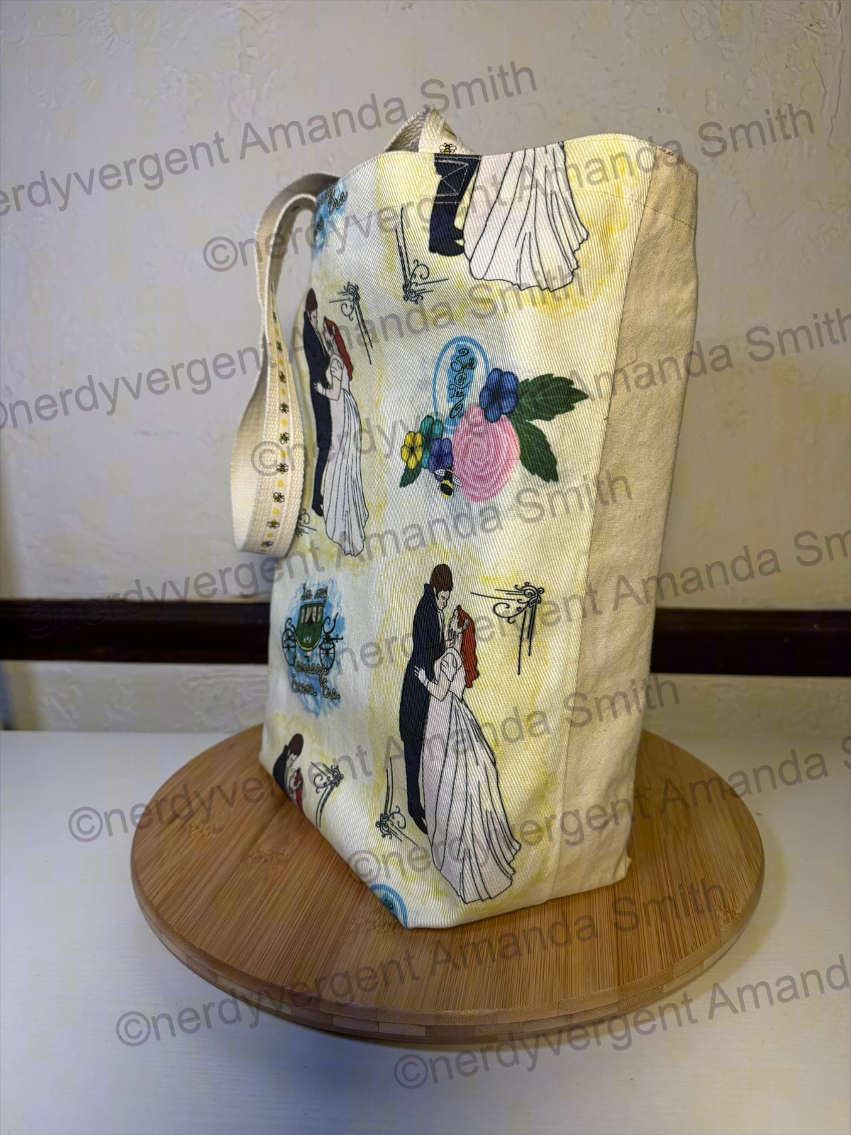 Regency Wedding Dance Tote Bag